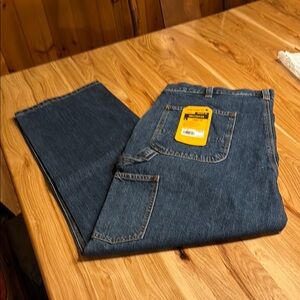 NWT Men's Carhartt Loose Fit Utility Jeans, Size 40X30